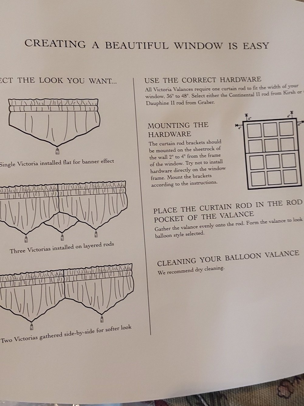 5 Waverly Ascot Valances Victoria - Picture 3 of 7